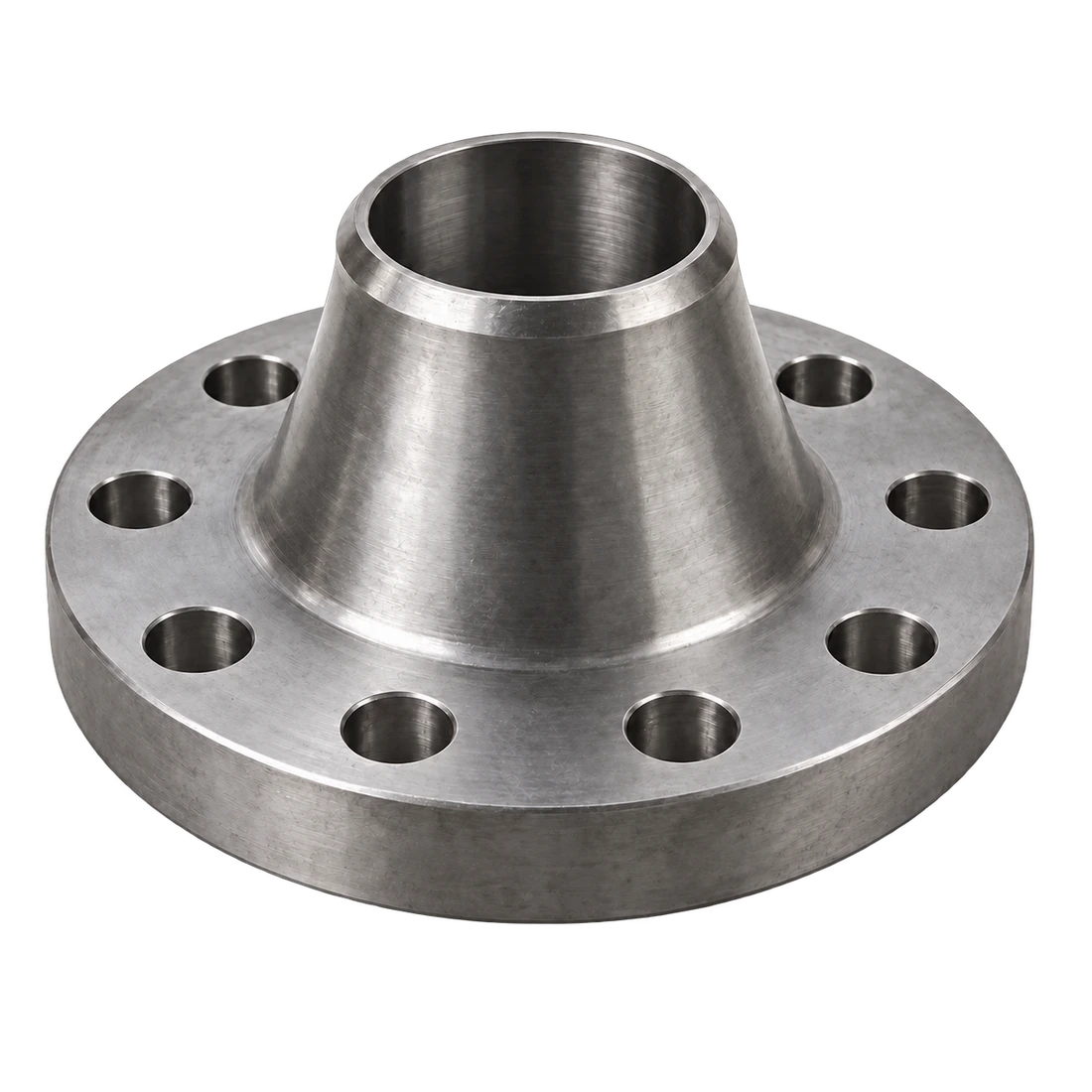 Flange industrial com pescoço para solda